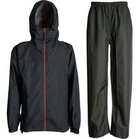 カジメイク カジメイク 3440 3Dエクストラレインスーツ ブラック LL