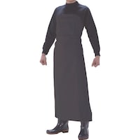 カジメイク カジメイク 1902 ジャスト胸付前掛 紺 M