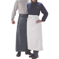 カジメイク カジメイク 1901 ターポリン腰下前掛 白 L