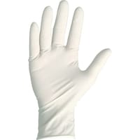 カジメイク カジメイク 9028 天然ゴム手袋 極うす100枚 粉付 ベージュ M