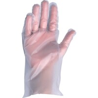 カジメイク カジメイク 9030 ポリエチ手袋100枚入 内エンボス クリア S 903090S 1箱(100枚)