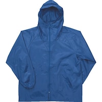 カジメイク カジメイク 前開きヤッケ ブルー 4L