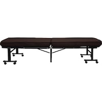 アイリスオーヤマ IRIS 536307 折りたたみベッド ブラウン OTBMTN 1台