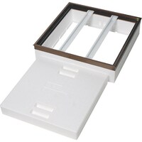 ワイピーシー YPC 断熱床下点検口 600型 シルバー色 TB6DSJ 1台