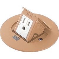 パナソニックEWネッ Panasonic F型アップコン丸型アース付Nバーチ DU1102F 1個