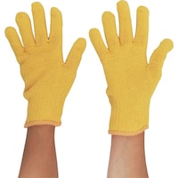 丸和ケミカル パステルカラー軍手 黄