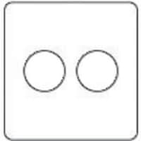 パナソニックEWネッ Panasonic フルカラーモダン埋込コンプレート2連・W WN6023W 1個