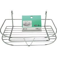 和気産業 WAKI メッシュ用引掛けカゴ クローム EMP179 1個