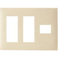 パナソニックEWネッ Panasonic アドバンスコンセントプレート7コ用 WTL7007FK 1個