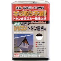 ニッペホームプロダクツ ニッぺ 高耐久シリコントタン屋根用 14kg チョコレート HYS01214