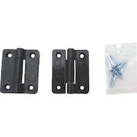 和気産業 WAKI PCストップ丁番 IF‐098 30mm 黒(2個入) IF098 1袋(2個)