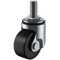 ユーエイキャスター ユーエイ ねじ込み式 自在 低床キャスター フェノール 車輪径65mm Hタイプ HT型 ネジ寸法M20×40ピッチ2.5