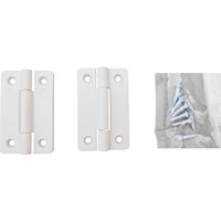 和気産業 WAKI PCストップ丁番 IF‐100 40mm 白(2個入) IF100 1袋(2個)