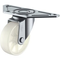 ユーエイキャスター ユーエイ プレート式 自在 キャスター ナイロン 車輪径65mm Sタイプ SGC型 取付寸法139×55×42