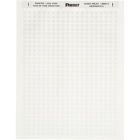 パンドウイットコーポ PANDUIT レーザープリンター用ラベル コンポーネントラベル 幅19.1mm x 高さ12.7mm ポリエステル 白 10000枚入り C075X050YJJ C075X050YJJ