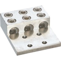 パンドウイットコーポ PANDUIT アルミ製メカニカルコネクター 4穴3バレルラグ 電線サイズ5001000kcmil LAM3LD1000121Y LAM3LD1000121Y 1袋(1個)