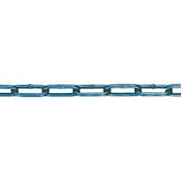 水本 水本 【要長さ指定】チューブ保護アルミカラーチェーン ブルー 3.5HALCB 15.1ー16m