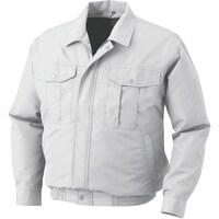 空調服 空調服 ポリエステル製ワークウェアのみ シルバー S KU90540C06S1 1着