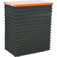 トラスコ中山 TRUSCO テーブルリフト250kg電動Bねじ200V蛇腹付520×850mm HDLH2558RJ22 1台