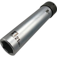 イチネンアクセス MUSTTOOL QCソケット シングル スーパーロング21mm IM4W21SL6K