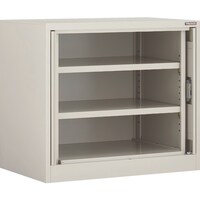 トラスコ中山 TRUSCO フリッパードアーキャビネット 1010X650XH890 アクリル窓付 FPD302G 1台