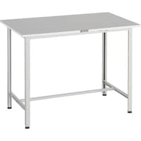 トラスコ中山 TRUSCO 軽荷重立作業台(300kg)HAE2型 RoHS2対応天板 1200X750XH900 ホワイト色 HRAE21200W 1台