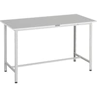 トラスコ中山 TRUSCO 軽荷重立作業台(300kg)HAE2型 RoHS2対応天板 1500X750XH900 ホワイト色 HRAE21500W 1台