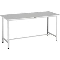 トラスコ中山 TRUSCO 軽荷重立作業台(300kg)HAE2型 RoHS2対応天板 1800X600XH900 ホワイト色 HRAE21860W 1台