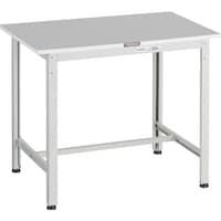 トラスコ中山 TRUSCO 軽荷重作業台(300kg)RAE2型 RoHS2対応天板 900X450XH740 ホワイト色 RAE20945W 1台