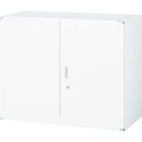 トラスコ中山 TRUSCO ユニット型壁面書庫 D400 両開き H720 W色 UFHW7 1台