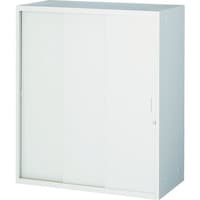 トラスコ中山 TRUSCO ユニット型壁面書庫 D400 D400 スチール引違い3枚戸 H1050 W色 UFSSW11 1台