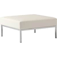 トラスコ中山 TRUSCO 応接ソファ スクウェア ホワイト CRY820AW 1脚