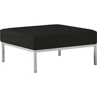 トラスコ中山 TRUSCO 応接ソファ スクウェア ブラック CRY820ABK 1脚