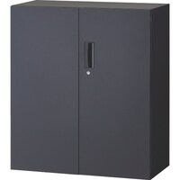 トラスコ中山 TRUSCO 壁面書庫“Calmatio” 両開き型 下置き専用 W900×D450×H1030 TCLHBK11 1台