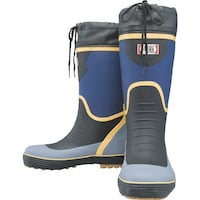 おたふく手袋 おたふく JW 740・コン 安全カラーつや消ブーツ25.5