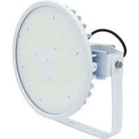 日動工業 NICHIDO ハイスペックハイディスク300W 電源装置一体型 昼白色 アーム式投光器型 ワイド L300V2DHW50KN 1台