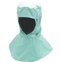 ミドリ安全 ミドリ安全 クリーンスーツ用フード ツバなし YHS101 グリーン LL