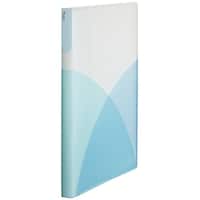 プラス PLUS 98414)クリアF Pasty A4 40P ソーダブルー 98414 1冊