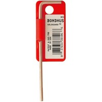ボンダス BONDHUS 六角Lレンチ ゴールドガード加工(14K) 1.5mm HLL1.5MG