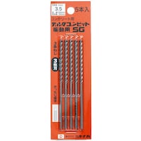 ミヤナガ ミヤナガ デルタゴンビット振動用SG 5本入りパック Φ3.5