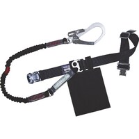 藤井電工 TSUYORON 胴ベルト型墜落制止用器具(伸縮タイプ)ノビロン(BK) 黒 Lサイズ ベルト幅50MM×長さ1400MM ワンタッチバックル仕様
