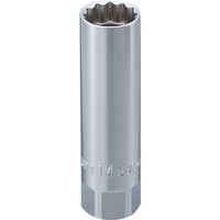 TONE TONE プラグソケット(自動車整備用) (12角・マグネット付) 対辺寸法14.0mm 差込角9.5mm