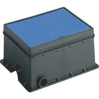 SANEI SANEI 散水栓ボックス(床面用)青フタ