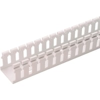 パンドウイットコーポ PANDUIT ヒンジタイプ配線ダクト(PVC製 鉛フリー) 白 H1.5X2WH6 6FT(フィート) 1本 H1.5X2WH6 1本