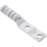 パンドウイットコーポ PANDUIT 銅製圧縮端子 2穴 電線サイズ AWG2 取付穴サイズ 69mm 取付穴間隔 191mm LCCX214BE LCCX214BE 1袋(20個)