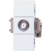 日本アンテナ 日本アンテナ テレビ端子 4K8K対応 スイッチ付2端子型 BL7FSE3 1個