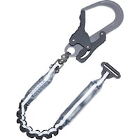 KH KH ジャバラ剣アルミ自在一口環10黒/反射シルバーライン