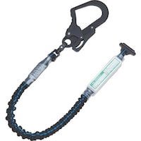 KH KH ジャバラ剣総アルミ自在一口環17黒/青ライン