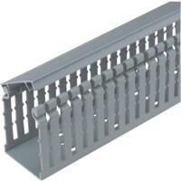 パンドウイットコーポ PANDUIT ヒンジタイプ配線ダクト(ナロータイプ) ライトグレー HN2X3LG6 6FT(フィート) 1本 HN2X3LG6 1本