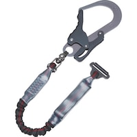 KH KH ジャバラ剣アルミ自在一口環10黒/緋ライン